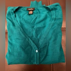 Rue21 size large color turquoise